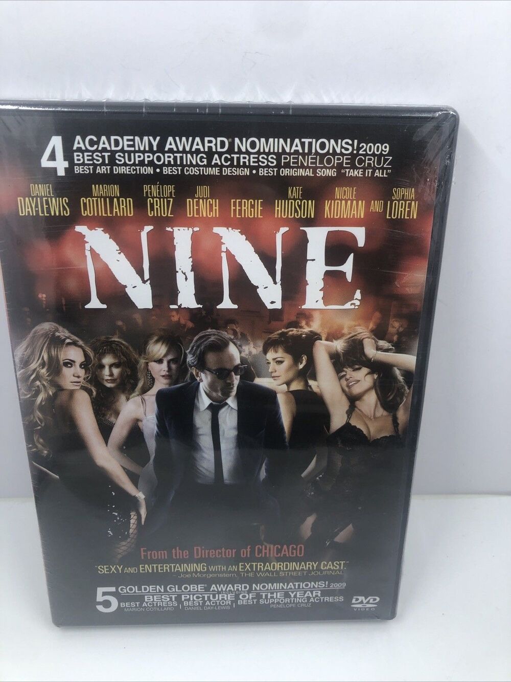 Nine (DVD, 2010) Brand New, Factory Sealed